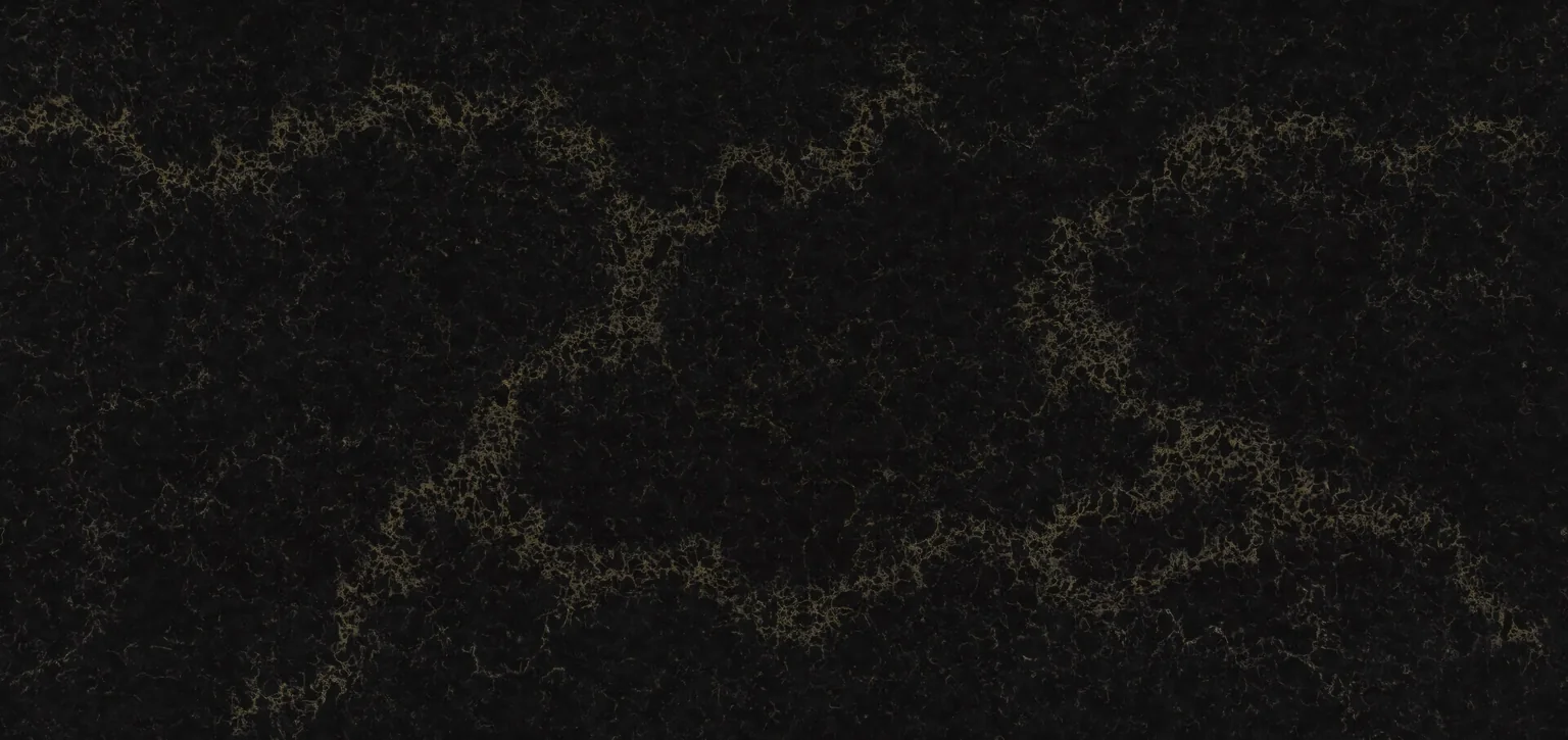 Black, gold veins